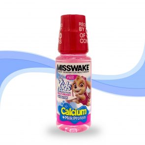 misswake دهان شویه مخصوص کودکان حاوی کلسیم و پروتئین1